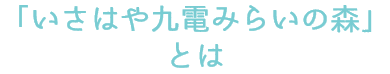 「いさはや九電みらい」の森とは