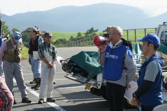 九州電力㈱の早田大分支社長からご挨拶いただきました