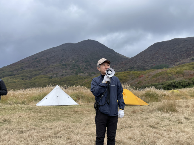 解散式：当財団矢野事務局長よりお礼の挨拶