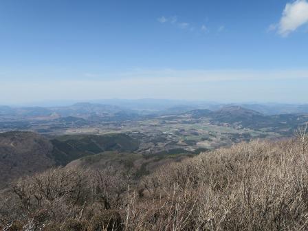 平治岳本峰山頂から九重町を望む絶景♪