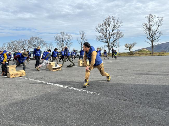 登山の前にはしっかりと準備運動