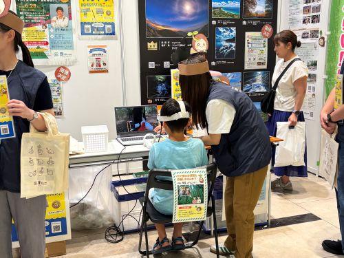 VR体験では子どもたちから「本当に森の中にいるみたい!」という声も聞かれました