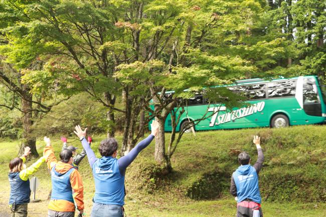 途中からは晴れてよかったね！また来てね！