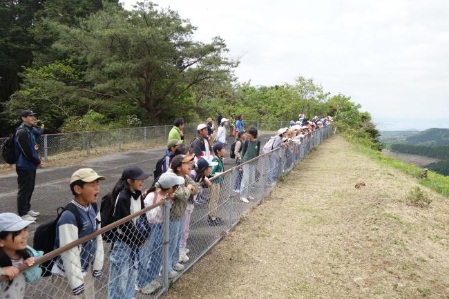 みんなで一緒に「ヤッホー！」