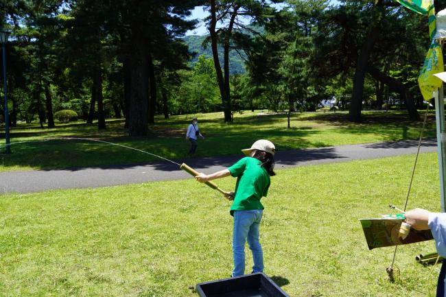 【水鉄砲づくり】竹を使って水鉄砲を作ろう！（無料）