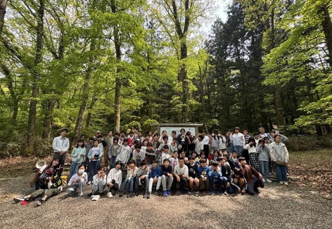 ５月１４日　福岡市立小笹小学校の皆さま