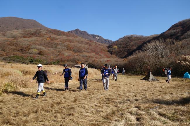 登山時と同様に適宜休憩を取って、安全に下山しました