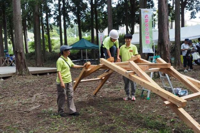 NPO法人こどものけんちくがっこう様 ~ダ・ヴィンチの橋~